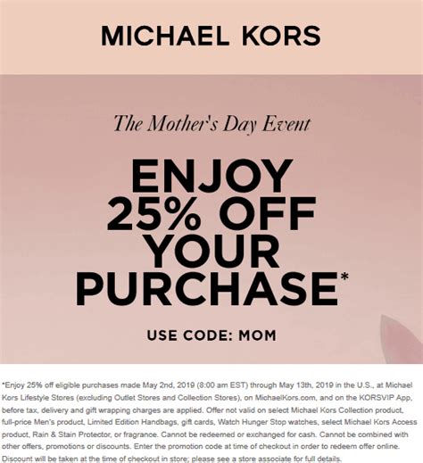 michael kors canada promo code|michael kors canada coupon code.